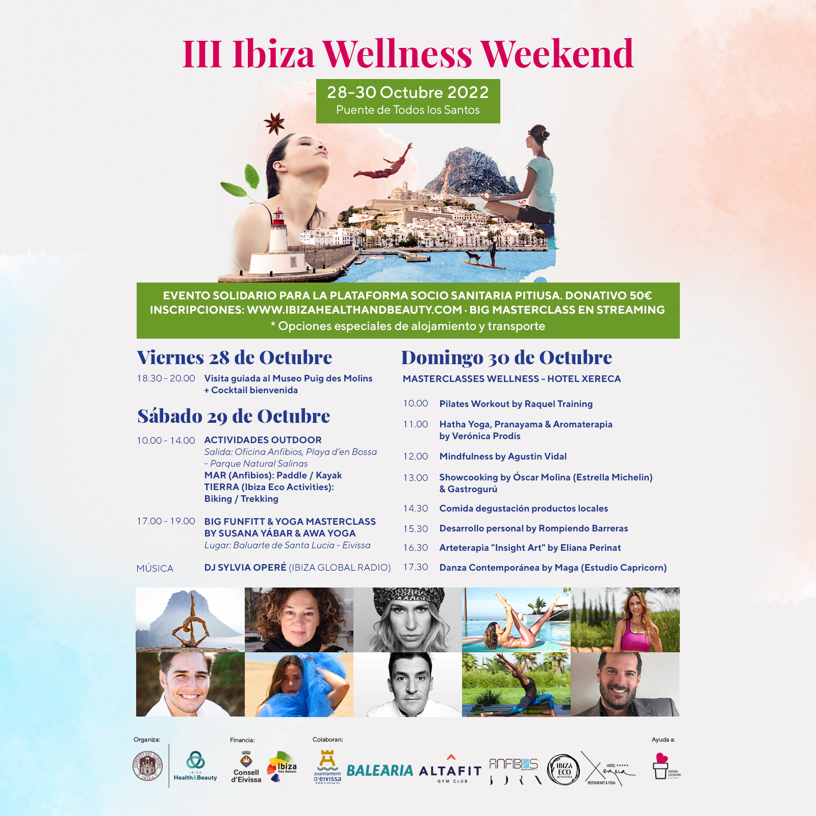 kaart bouw jukbeen III Ibiza Wellness Weekend - Ibiza Health & Beauty