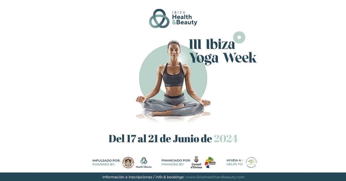 Cartel promocional de III Ibiza Yoga Wekk