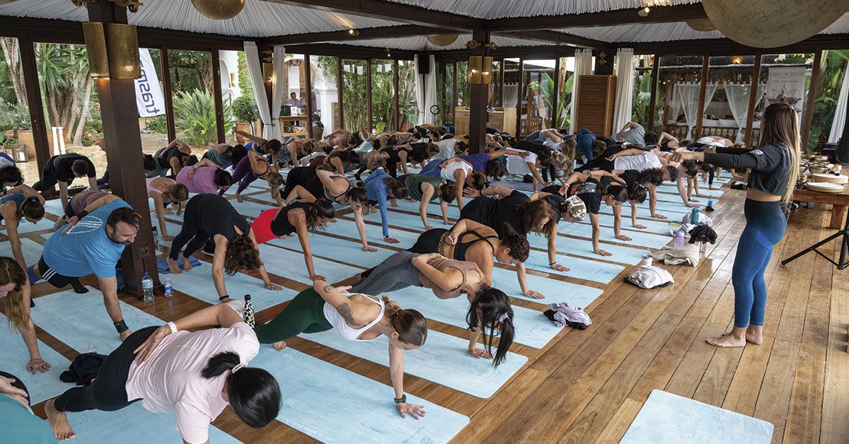 Wellness event in Ibiza