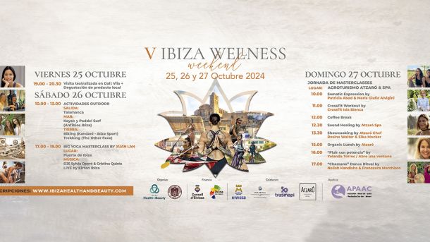 The 5th edition of Ibiza Wellness Weekend is coming up!